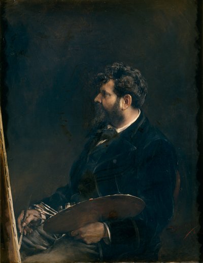Self-portrait by Francisco Domingo Marqués